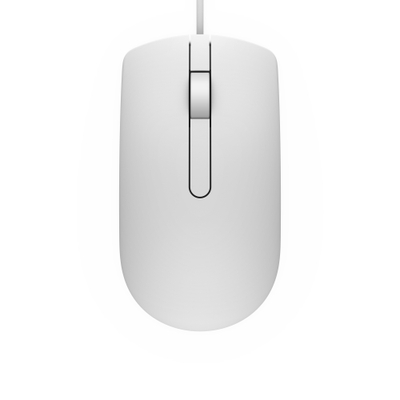 Maus Dell MS116 - USB, i bardhë