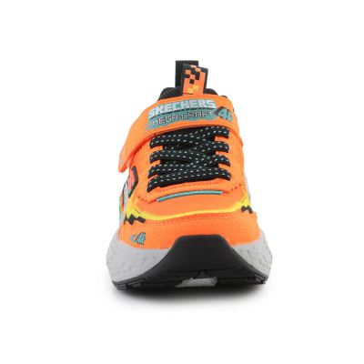 Atlete për kalamaj Skechers Mega Craft 4K Jr 402160L, portokalli me të zezë
