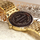 Orë burrash Adriatica A8316.5125Q, xham safiri, çelik inox, argjend