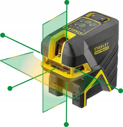 Ласерски нивелир Stanley FatMax 2 Line, самонивелирачки, црвена зрака