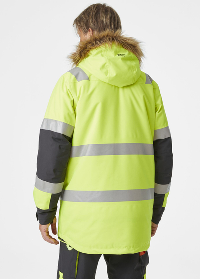 Xhaketë dimri pune Helly Hansen Alna 2.0, me refleks, që s’e kap ujti, e verdhë
