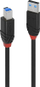 Kabllo USB Lindy 43227, USB-A me USB-B, 10 m, e zezë