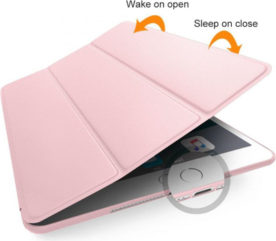 Mbështjellës Tech-Protect Smartcase për tablet, rozë