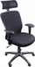 Karrige zyre OFFICE PRODUCTS Santorini, ergonomike, me mbështetëse koke, e zezë