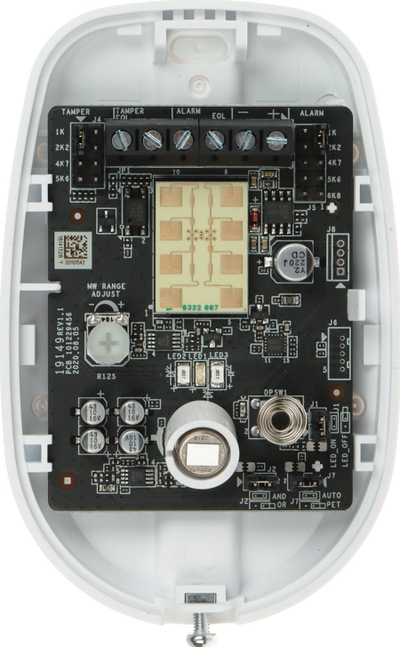 Detektor lëvizjeje Hikvision DS-PDD12P-EG2, Dual PIR+MW, 12m, i bardhë
