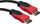 Kabllo Maclean MCTV-706 HDMI në HDMI, 1.8m, e kuqe/ e zezë