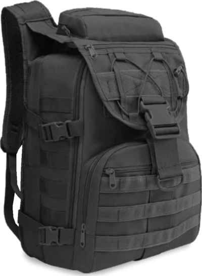 Çantë shpine Offlander Survival Hiker 35L, najlon, 1.1kg, e zezë