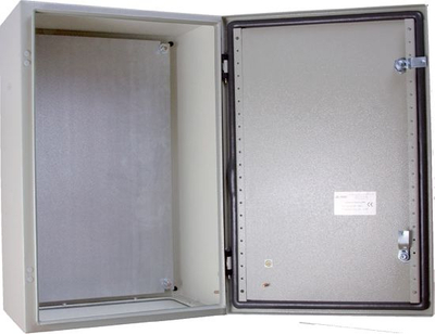 Kasetë elektrike metal Ergom RN505025, 500x500x260mm, IP65, gri