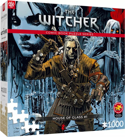 Puzzle Good Loot The Witcher House of Glass, 1000 copë, 48 x 68 cm, shumëngjyrësh