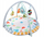 Tapet lojrash TinyMini JL661-1C Childrens World, edukativ, shumëngjyrësh