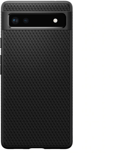 Mbrojtëse Spigen Liquid Air për Google Pixel 6a, e zezë