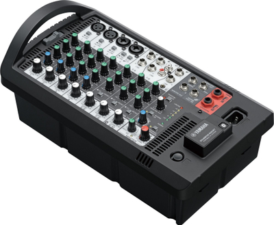 Портабилен PA систем Yamaha STAGEPAS 600BT, 680W, миксер 10 канали, црн