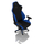 Karrige gaming Nitro Concepts S300, sedilje e mbushur, ergonomike, zi e blu
