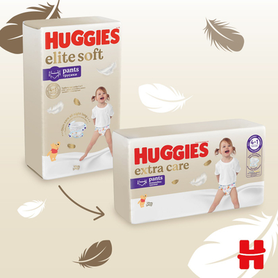 Pelena pantallona Huggies Extra Care Pants, numri 5 12-17 kg, 34 copë