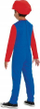 Kostum për kalamaj Disguise Nintendo Super Mario, me kapelë dhe mustaqe, 4–8 vjeç, blu e kuqe