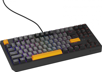 Tastierë gaming Genesis Thor 230 TKL, mekanike Outemu Red, RGB, e zezë