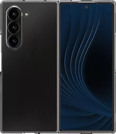 Kapak telefoni Spigen për Samsung Galaxy Z Fold 6 Air Skin, Crystal Clear, transparent