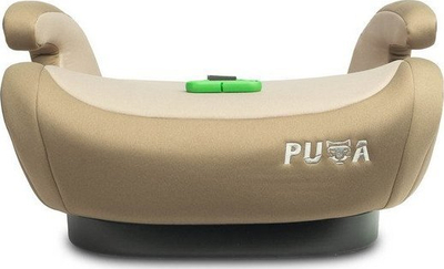 Sendilë makine Caretero Puma Booster, Isofix i-Size 125-150 cm, bezhë