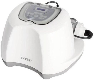 Pompë dhe klorinator pishine Intex KrystalClear ECO QS700, 12112 L/h, për pishina deri 56800 L, e bardhë