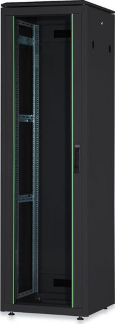 Kabinet për servera Digitus, 19 "-32U, 600x800mm, 800 kg, i zi