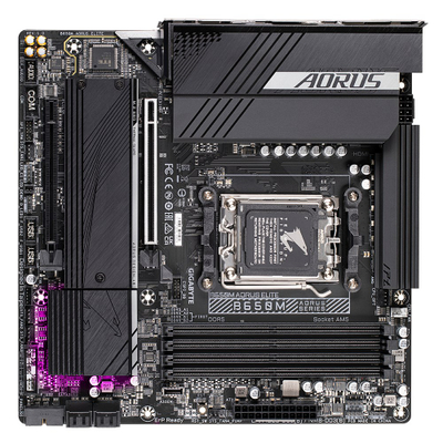 Pllakë amë Gigabyte B650M Aorus Elite, AM5, DDR5, ATX