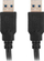Kabllo USB Lanberg USB A në USB A, 0.5 m, USB 3.0, e zezë