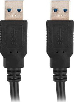 Kabllo USB Lanberg USB A në USB A, 0.5 m, USB 3.0, e zezë