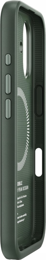 Futrollë Peak Design Mobile Everyday Fabric Case iPhone 16, SlimLink MagSafe, ngjyrë Sage