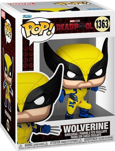 Figurine Funko Pop Marvel Deadpool 3 Wolverine, 10 cm, vinyl, shumëngjyrëshe