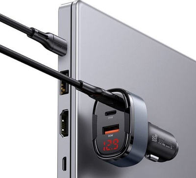Karikues makine Usams C42 CC257, 100W, 2x USB-C 1x USB, i zi