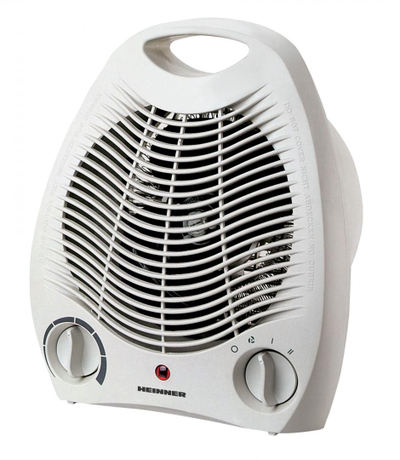 Ngrohës me ventilator Heinner HFH-L2000WH, 2000W, termostat i rregullueshëm, i bardhë