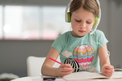 Kufje BuddyPhones School + (BP-SCHOOLP-GREEN), jeshile