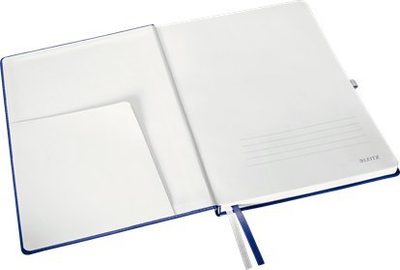 Fletore Leitz Style, A4, kapak i fortë, katrore, blu titan