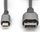 Kabllo adapter DisplayPort Digitus, Mini DP në DP, 8K, e zezë