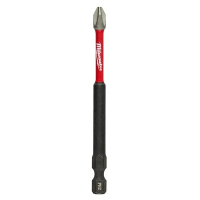 Bit kaçavide MILWAUKEE 4932430856, PH2, 90mm, i zi me tkuqe