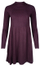 Fustan Vero Moda Norwalk New Glory Ls, kuqe/vere S mVM0183-S