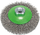 Furre rrethore Bosch Conical, tel inox 0.35mm, 100mm, fije M14