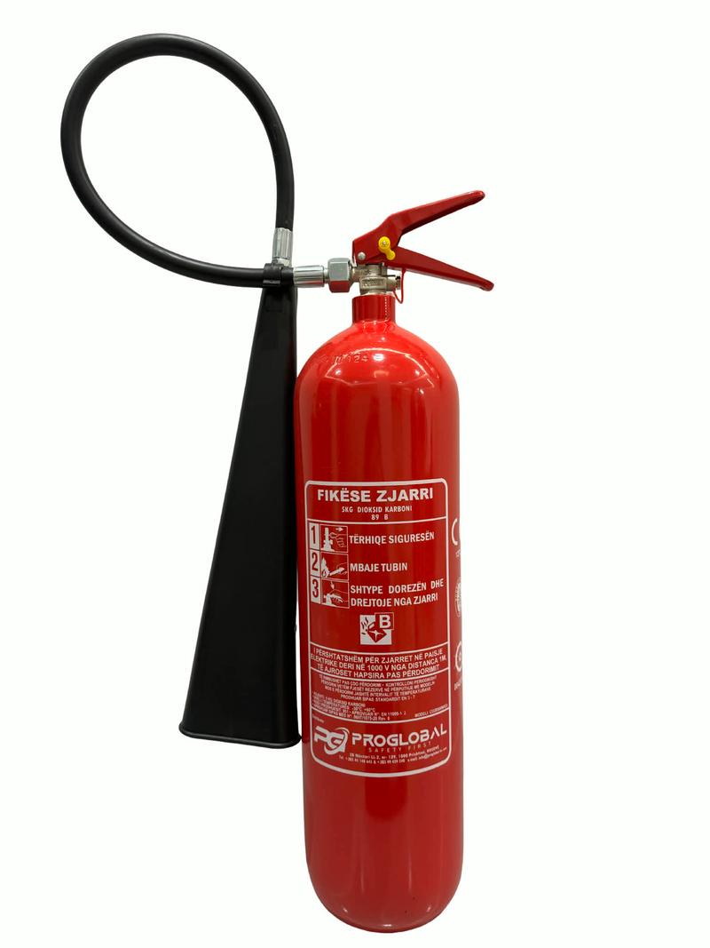 Aparat Zjarrfikës CO2 – 5 KG