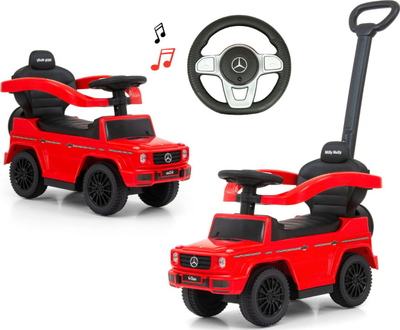 Makinë shtytëse për fëmijë Milly Mally Mercedes G350d, e bardhë