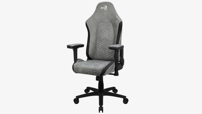 Гејминг столица Aerocool CROWN AeroSuede, 150kg, Class-4, зелена
