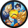 Orë muri Kids Licensing Dragon Ball e madhe, e zezë