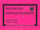 Fletëngjitëse Promised Land Self-Adhesive Notes Fluo, 38x51mm, 100 fletë, rozë