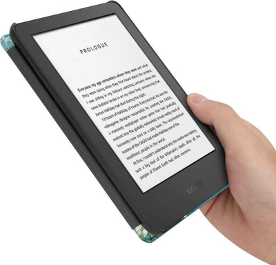 Навлака Tech-Protect Smartcase за Kindle Paperwhite 6 Colorsoft Signature, smart wake, црна