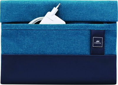 Këllëf laptopi RivaCase Lantau 8803, 13.3\", poliester, blu