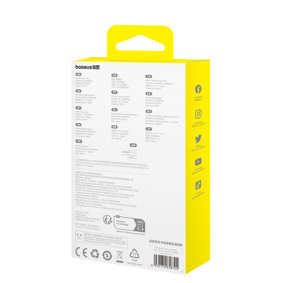 USB во Type C кабел Baseus Gem, 100W, 2m, сина Galaxy