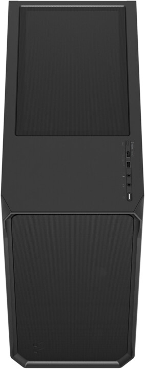 Kasë kompjuteri Fractal Design Focus 2 Black TG Clear Tint