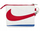 Portofol dore Nike Icon Cortez Wristlet 92800618759, poliuretan najlon, me rrip dore, i zi