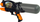 Pistolete me uj Leantoys Water Gun Garden Rifle, 1100 ml, dinosaurusha, e zezë gri portokalli