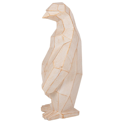 Dekor dyshemeje Penguin 45x45x100Hcm (HM7916), bardhë/ ari