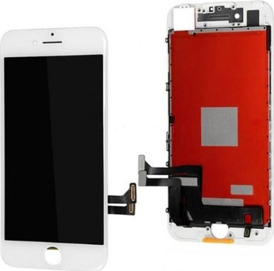 Ekran LCD me touch Renov8 për iPhone 7 Plus, OEM, me flat cable, i bardhë